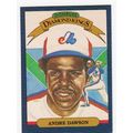 1986 Donruss Andre Dawson Diamond King baseball...