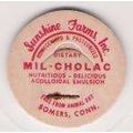 CT Somers Milk Bottle Cap Name/Subject: Sunshin...