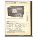 NATIONAL model TV7 TV7M TV7W television receive...