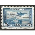 Canada 1937 SG371 6c Blue AIR Good/Fine Used .....