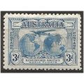 Australia 1931 SG122 3d Blue Smith's Flight Mou...