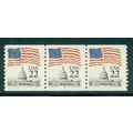 2115a 22c U.S. Flag Very Fine MNH PNC 1/3 W0307