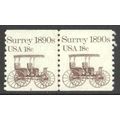 1907v 18c Surrey Fine MNH Dry Gum CNP Left 6 G0249