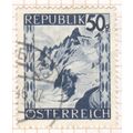 Austria 1945 - 50g blue - landscape - used