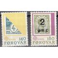 Foroyar 1979 Michel 43 - 44 Neuf ** Cote (2013)...