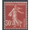 France SG382a - YT160, 1921 Sower 30c MH*