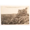 vintage postcard Ruins du Chateau Rocher