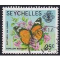 Seychelles 1977 SG 408A Used - Butterflies (D-8...