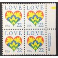 US Stamp #2248 mint: 1987 22c Love - MNH copyri...