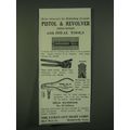 1940 Lyman Ideal Tools Ad - Single Bullet Mould...