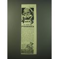 1940 Forhans Toothpaste Ad - Look out! 4 out of...