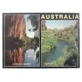 GORGE SCENERY, multiview, AUSTRALIA used postca...
