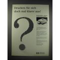 1990 Hewlett-Packard LaserJet III printer Ad - ...