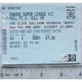 2007 ticket Hull FC v. Hull Kingston Rovers, Cl...
