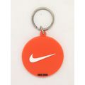 Nike 2000 Swoosh Round Rubber Keychain Key Ring...