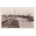 Flood Scene at Harrold Bridge Postcard RP Bedfo...