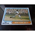 1974 Topps Card # 153 Jon Matlack Good (2) New ...