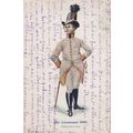Der Lieutenant 1800 German Army Uniform Old Pos...