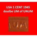 WHEAT PENNY 1909-1958:USA★1 CENT 1945 DISCOVERY...