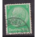 Germany 1934 President Hindenburg 5pf Fine Used...