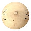 Natural Wood Rice Vegetable Steamer Lidded Bowl...