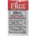 Exclusive Stamp Set. App 6x8cm. Stamping Cardma...