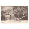 Monk's Bridge Rushen Abbey Postcard Isle of Man...