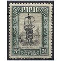 Papua 1932 SG136 5d Black & Slate Grey Mounted ...