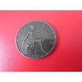 1896 QUEEN VICTORIA ONE PENNY - COIN - 2 FREE P...