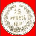 NICHOLAS II (1894-1917) FINLAND (russia) ★ 25 P...