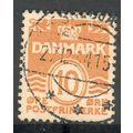 Denmark stamps 1933 - 10ore numeral - used