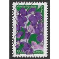 FRA 2012 (60c)(S/A) 'FLOWERS - VIOLETS ' FINE U...