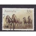 AUSTRALIA 1986 AUSTRALIAN HORSES 33c BRUMBIES U...