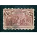 Used 236 8c Columbus Restored to Favor Barely C...