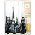 Paris Metro Scenery Shower Curtain Vinyl w/Hook...