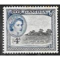 1953 Queen Elizabeth II - 4d Mounted Mint C2