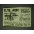 1900 Bryant & Stratton Ad - Home study of book-...
