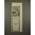 1900 Cream of Wheat Ad - Three Times a Day