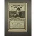 1900 Cream of Wheat Ad - Three Times a Day for Me