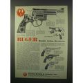 1980 Ruger Revolver Ad - Security-Six, Speed-Six