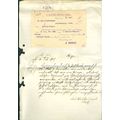 Germany. 1907. Berlin. Handwritten Contract Pur...