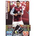 Match Attax 2015/2016 44 Ashley Westwood Aston ...