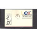 FDC UXC11 15c Flag (No Cachet-U/A) CV40263