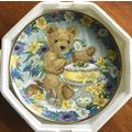 Teddy's Easter Treat Franklin Mint by Sarah Ben...