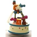 Vintage Wooden Music Box With a Moving Rocking ...