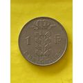 Umlaufmünze Belgien 1 Franc 1963 Belgique