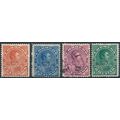 Bolivar: 4 Values - Venezuela 1893 - NM H - MiN...