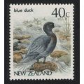 New Zealand Mountain 'Blue' Duck Bird 1987 Canc...