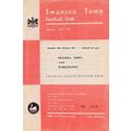 SWANSEA TOWN v WORKINGTON DIVISION 4 1967