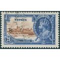 Cyprus 1935 2½pi. brown & deep blue Jubilee SG1...